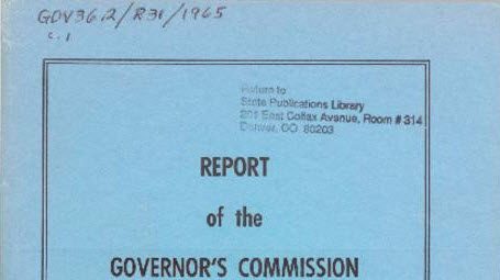 Governor's report on status of women, 1965