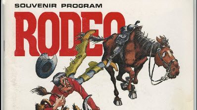 Rodeo poster for Cattlemen's Days, 1982